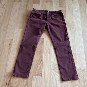 Joe's Jeans Reddish-Brown Denim